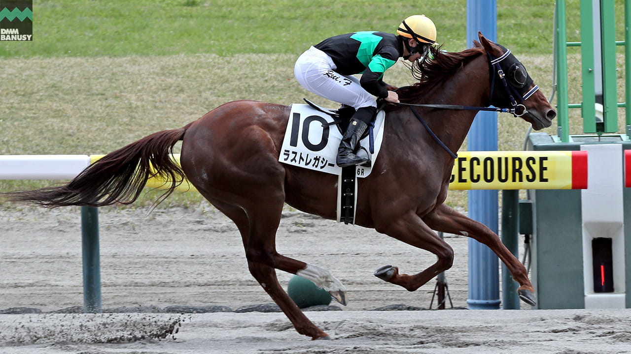 ラストレガシー 新潟6R・4歳以上1勝クラス(ダート1800m) 1着