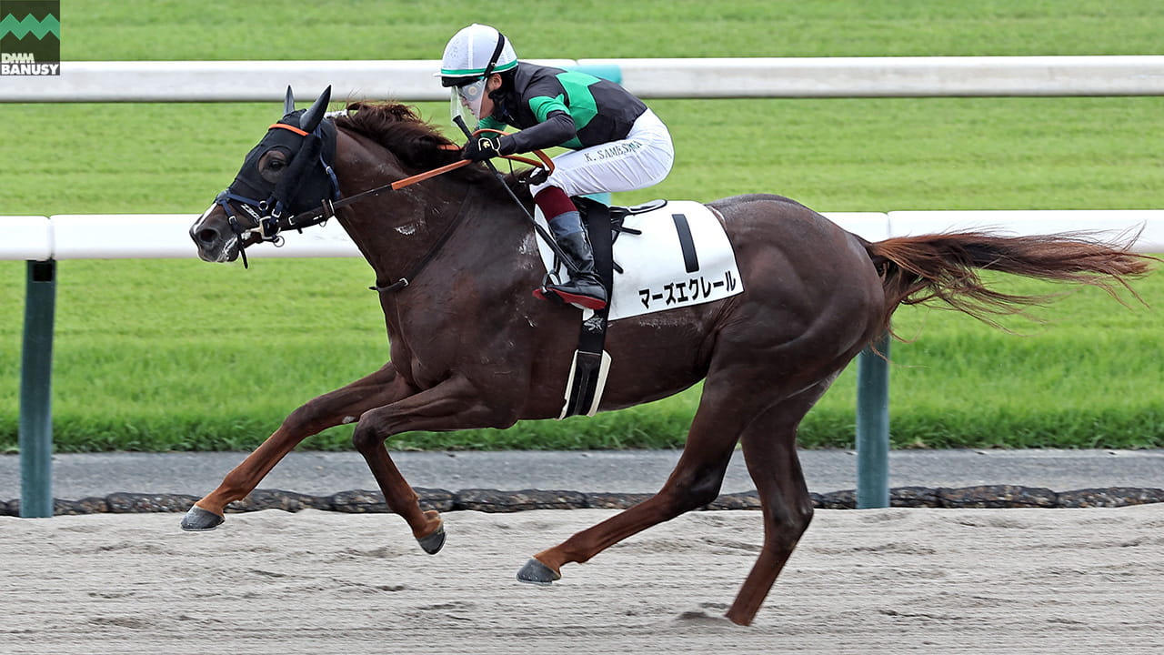 マーズエクレール 京都1R・2歳未勝利(ダート1800m) 1着